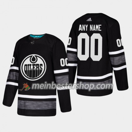 Edmonton Oilers Custom 2019 All-Star Adidas Schwarz Trikot Authentic - Herren